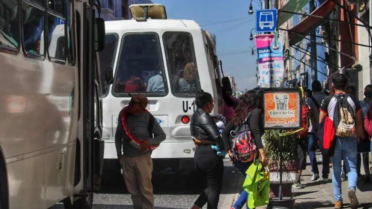 Puebla registró 113 robos en transporte público de enero a abril